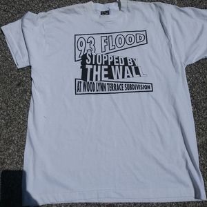 Flood of 1993 vintage tee shirt st louis